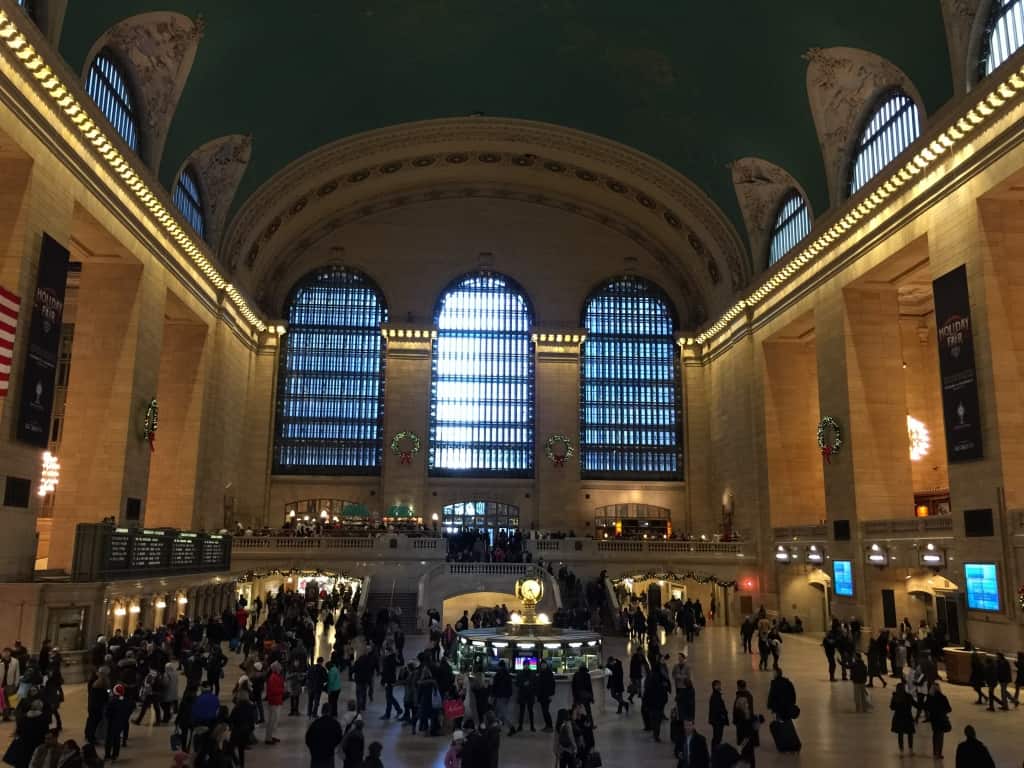 We took the subway several times and passed through Grand Central Station on several occasions. It's an architectural marvel indeed!